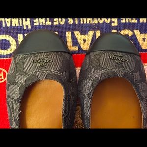 Coach ballet flats